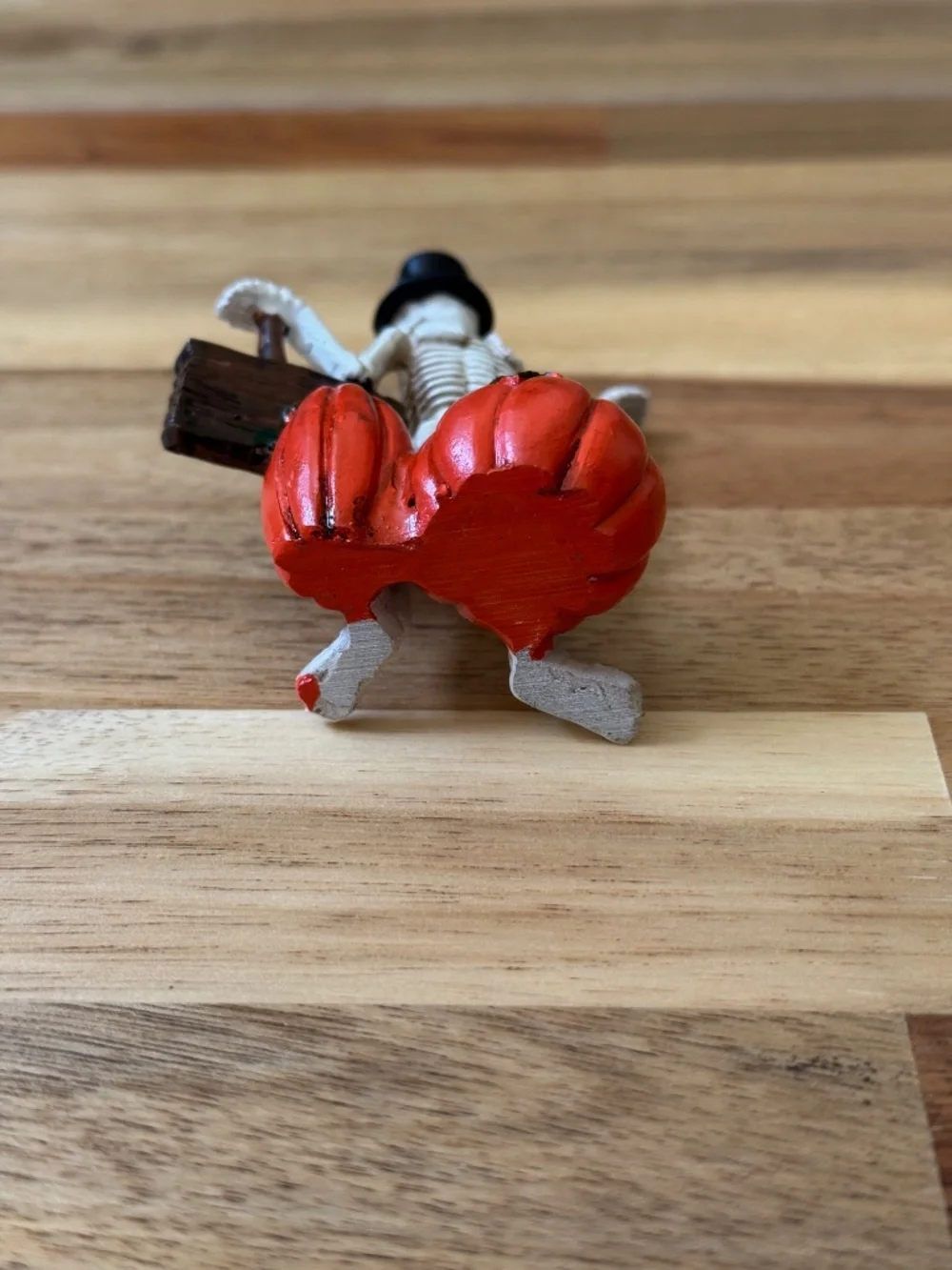 Maker's Halloween miniature Skeleton with jack-o-lanterns figurine Joann's